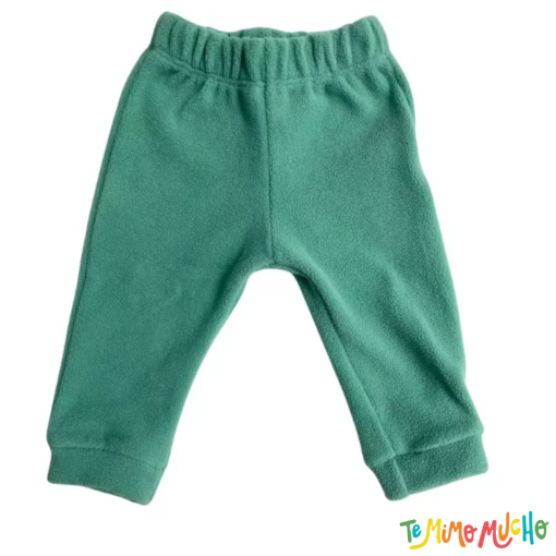 Pantalon POLAR NARANJO verde