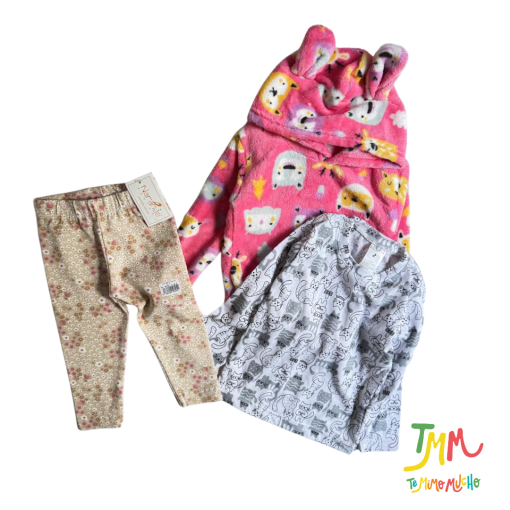 Set TALLE 2  9 MESES  3 PRENDAS NENa  art 186