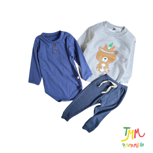 Set TALLE 5  24 MESES  3 PRENDAS NENE  art 190
