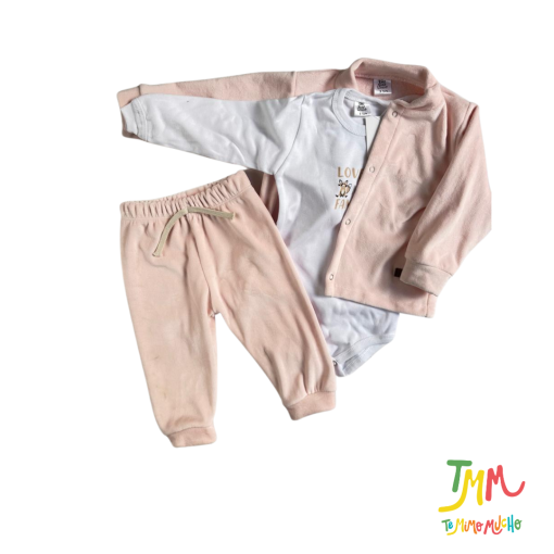 Set de 9 a 12 meses 3 PRENDAS art 178