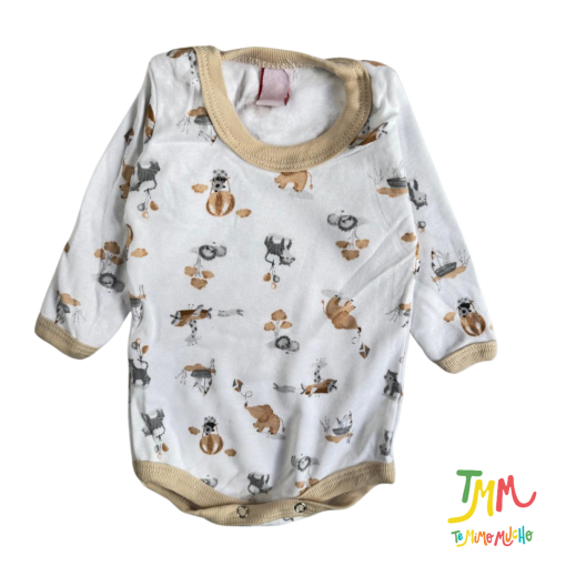 Body manga larga elefante camel